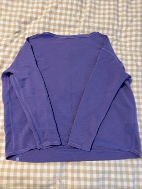 lululemon athletica Violet/Purple Long-Sleeve Top